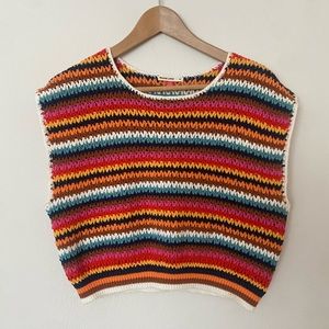 Marine Layer Multicolor Striped Knit Top